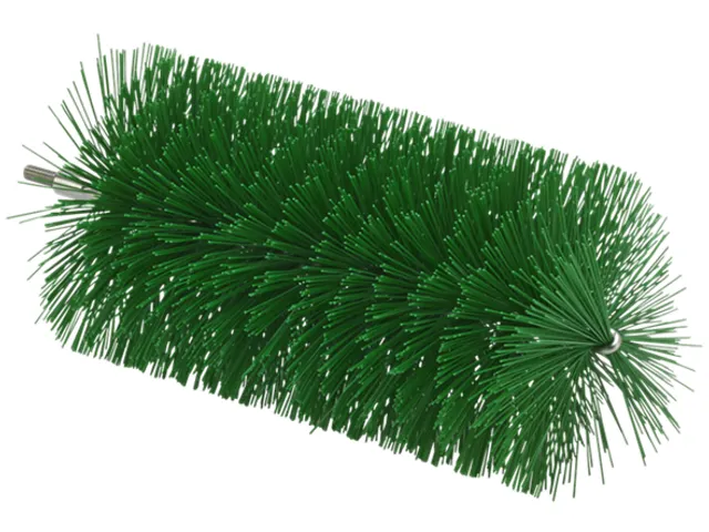 Pijpborstel voor Flexibele Kabel Ø 90mm Medium Groen