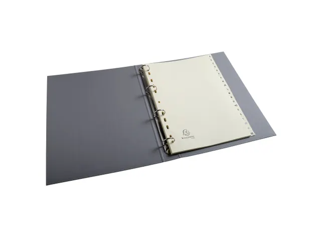 Tabbladen karton 155 g 20 tabs A-Z ivoor