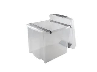 Nesta hangmappenbox 50L transparant - 47,5x37x40,5cm - 2