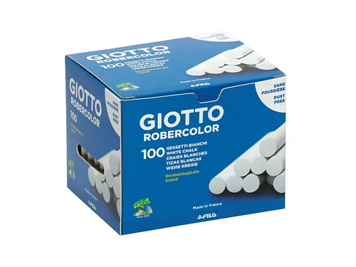 Schoolbordkrijt Giotto doos à 100 stuks wit