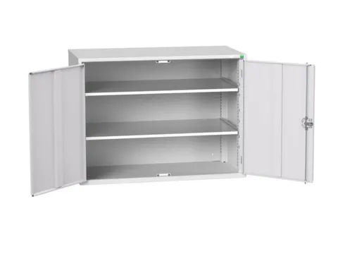 universele kast,HxBxD 1000x1300x550mm,2xStalen bodem,draaigrendelslot