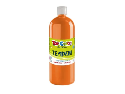 ToyColor plakkaatverf fles 1L oranje
