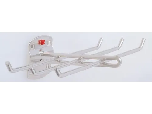Gereedschapshouder 6-Voudig Aluminium-Kleurig