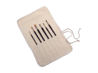 Aquarelpenselenset Talens Van Gogh etui met 6 penselen wit - 3