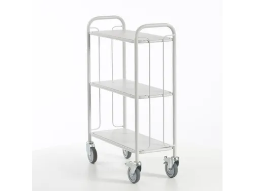 Dossierwagen 150kg 3 Etages 710x290x1100mm Ral7035