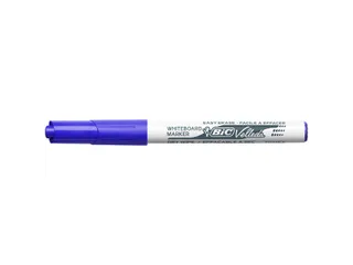 Whiteboardmarker Bic Velleda 1741 rond medium blauw - 4
