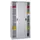Schuifdeurkast 1950x1000x400mm 5 Oh Cilinderslot Ral 7035