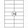 Etiket Quantore 105x42.4mm wit 1400 stuks