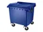 Container 770 Liter Vlak Deksel Blauw