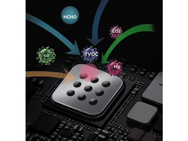 Mini Luchtkwaliteitmeter Bluetooth connectie