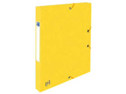Elastobox Oxford Top File+ A4 25mm geel