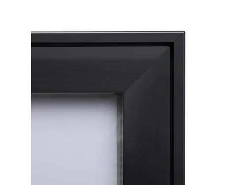 Vergrendelbaar Mededelingenbord Indoor/ Outdoor 4xA4 Zwart