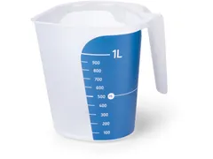 Maatbeker Cuisio 1L Kunststof Transparant