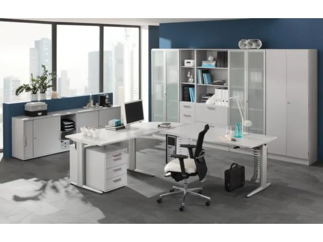 caisson de bureau,HxlxP 720-760x428x800mm,1 TP,poignée bande