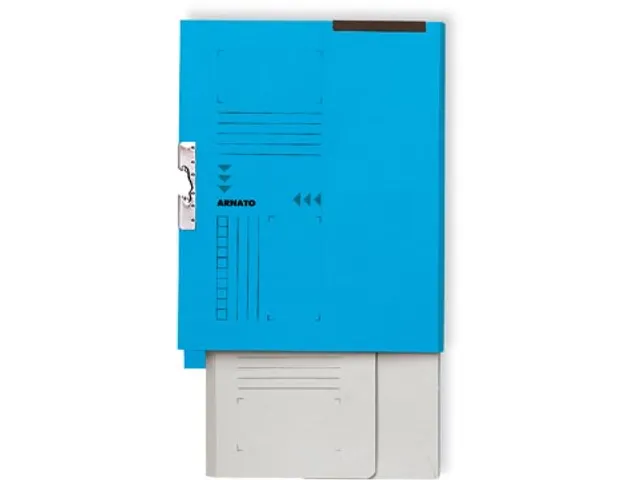 Arnato verzamelmap met 1 soufflet en tabrand A4 blauw doos 100 stuks