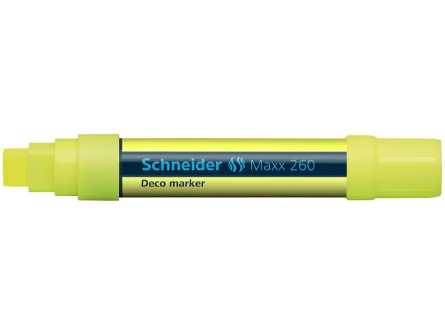 Krijtmarker Schneider Maxx 260 fluorgeel