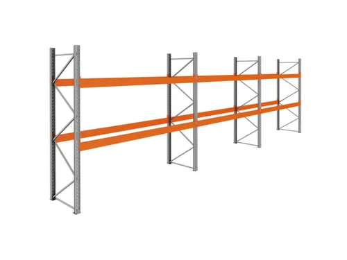 palletstelling,basis+2xaanbouw,HxBxD 3360x11200x1100mm,vakl. 3400kg