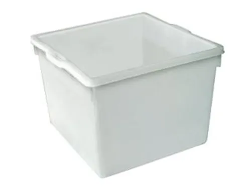 Conische Bak Pe Hxlxb 370X475X475Mm Inhoud 60L Naturel Wit