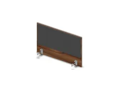 opzetpaneel bureau aanbouw 800mm NP-tiepolo nut BN8010-antraciet