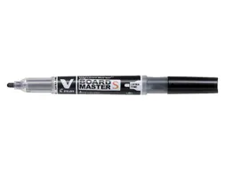 Whiteboardmarker Pilot V-Board Master S Begreen Extra Fijne Punt Zwart