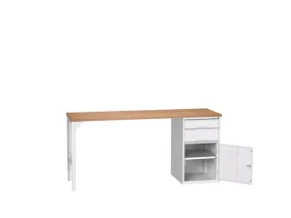 werkbank,HxBxD 930x2000x600mm,multiplexblad,2voeten/1container - 1