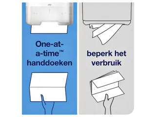 Tork 290163 Handdoek Singlefold H3 Z-vouw Advanced Wit 15x250 vel - 6