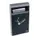 wandasbak,HxBxD 355x191x64mm,romp staal,romp donkergrijs