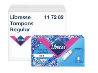 Tampon Libresse P3 Discreet Regular voor Tork Dispenser 384 stuks - 1