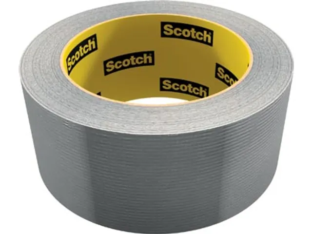 ducttape Universal, ft 48 mm x 25 m, zilver