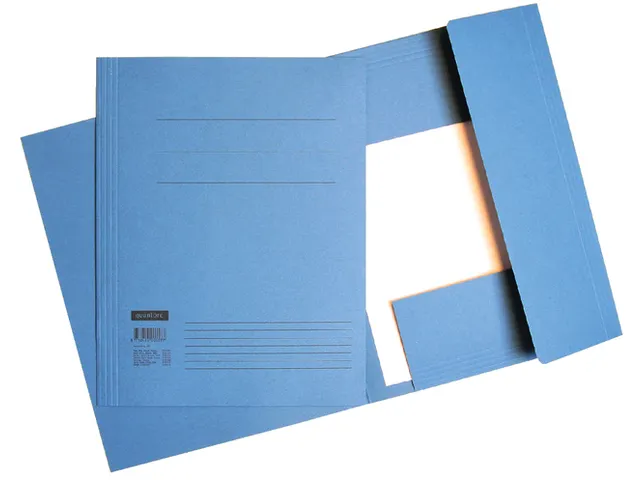 Dossiermap Quantore Folio 300 Gram Blauw