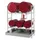 Complete Aanbieding Stapelframes 3x60l 2x200l Opvangbak Verzinkt