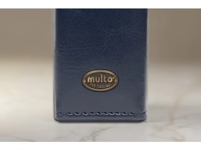 Ringband Multo Hannibal A4 23r O-25mm blauw kunstleder