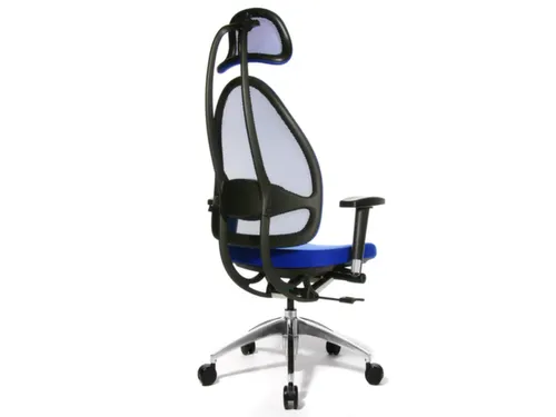 Topstar Bureaustoel Open Base + Art OPEN ART 10 Hoofdsteun Blauw