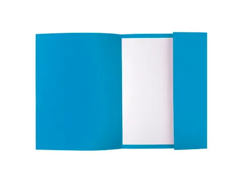 50 dossiermappen met 1 klep ROCK''S 220 24x32cm Blauw