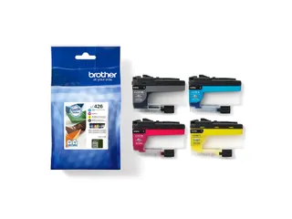 Inktcartridge Brother LC-426VAL zwart + 3 kleuren - 3