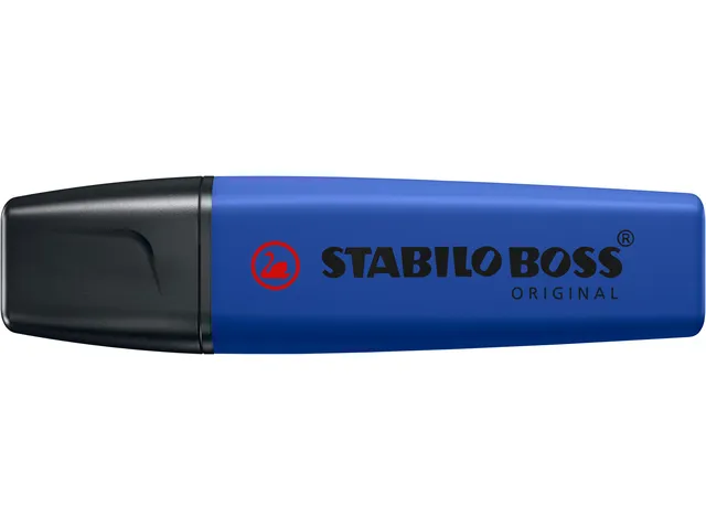 Markeerstift STABILO Boss 70/128 Wildflower ultramarijn blauw