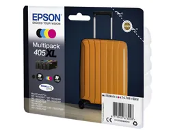 Epson 405XL Inktcartridge Multipack Zwart + 3 Kleuren Origineel