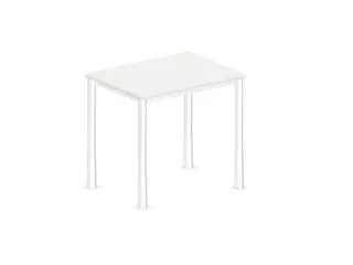 In hoogte verstelbaar bureau,HxBxD 720-840x800x600mm,Bl-wit - 2