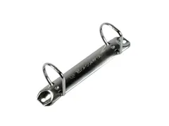 OUTLET Ringband transp voor zijde 2D R 25mm wit