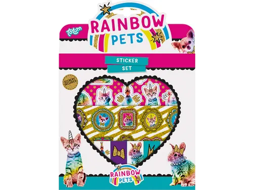 Stickerset Totum Rainbow Pets