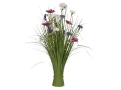 Plante herbacée Everlands avec fleurs assorties 70cm polyester