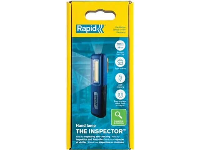 werklamp The Inspector, 3,6 V, lithium-ion