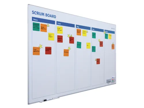Scrum bord + starterkit scrum 90x120cm
