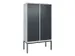locker voor scheiding van kleding,HxBxD 2120x1200x500mm,4vak