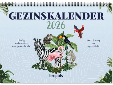 Calendrier Semaine, Néerlandais, 2026