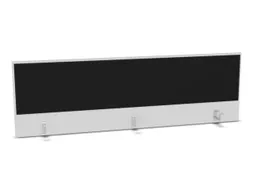 opzetpaneel,v. bureau,aanbouw achter,B 1800mm,Bl-wit,BN8033-zwart