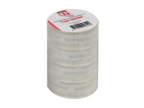 Plakband Quantore 19mmx25m transparant