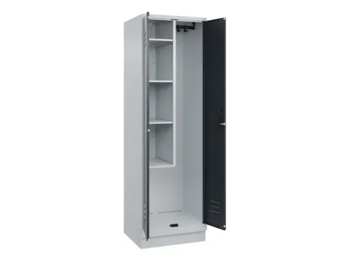 schoonmaakkast,HxBxD 1950x600x500mm,links 4vakken
