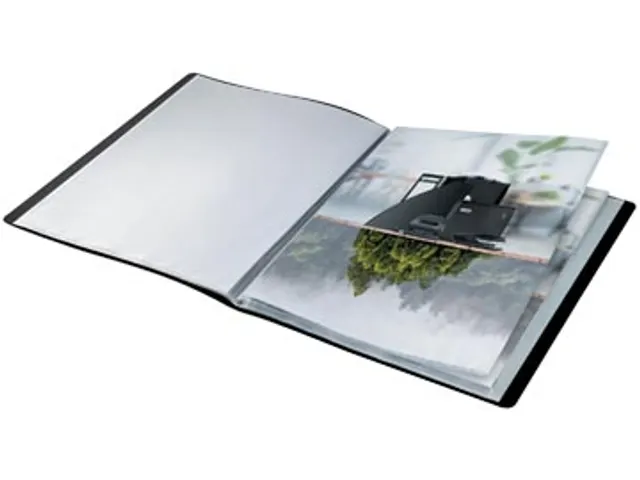 Recycle protège-documents, ft A4, 20 pochettes, noir