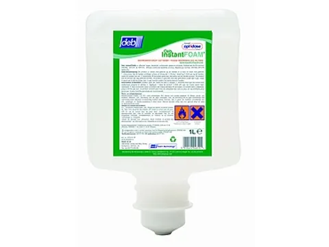 DEB InstantFOAM Optidose Desinfecterend schuim 6 x cartridge 1 liter